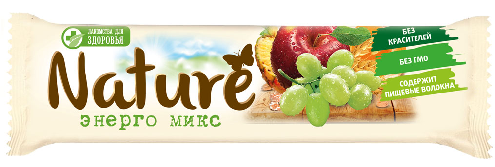 Лакомства для здоровья Nature батончик мюсли Энерго микс, 30 гАЛ60.30-пл Лакомства для здоровья Nature батончик мюсли Энерго микс, 30 гАЛ60.30-плВкусный завтрак или перекус для всей семьи! Максимум пользы и вкуса! Батончик мюсли Лакомства для здоровья Nature. Энерго микс - сбалансированный продукт с высоким содержанием полезных ингредиентов, способствующих укреплению здоровья. Уважаемые клиенты! Обращаем ваше внимание, что полный перечень состава продукта представлен на дополнительном изображении.
