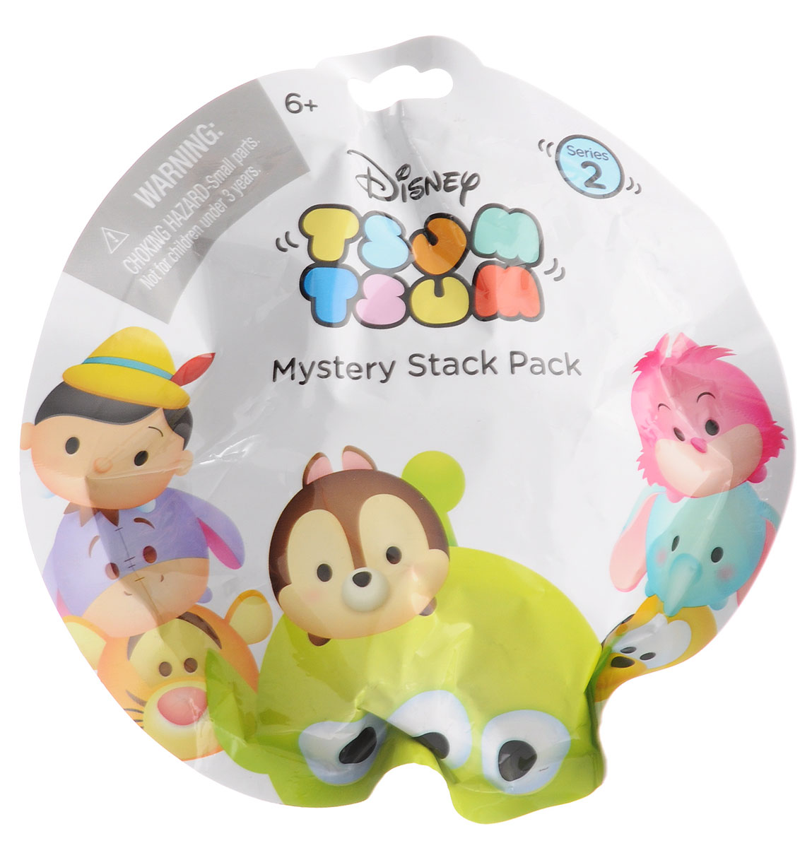 Tsum Tsum Фигурка коллекционная996660 Tsum Tsum Фигурка коллекционная996660Tsum Tsum - это небольшие коллекционные фигурки, изображающие различных персонажей детских мультфильмов Дисней. Они очень яркие, качественно сделаны и выглядят весьма привлекательно. В непрозрачном пакете спрятана одна из 15 возможных фигурок Tsum Tsum - вы не сможете угадать, какой именно герой достался вам, пока не откроете упаковку. Отличительной особенностью игрушек является то, что их можно сцеплять друг с другом, усаживая на спины - таким образом, у вас получится подобие оригинальной башенки.
