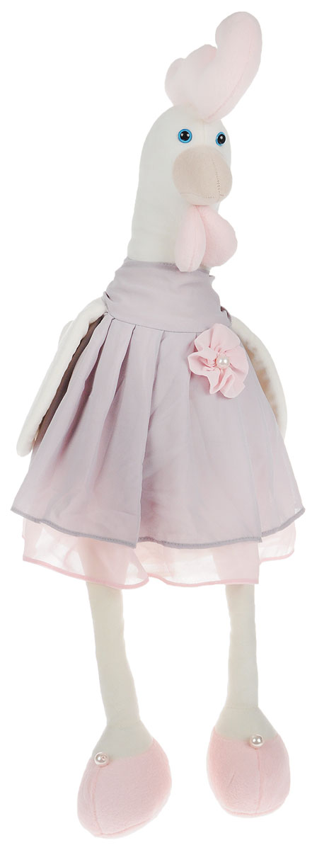 Orange Toys Мягкая игрушка Курочка Алина 40 см6003/40 Orange Toys Мягкая игрушка Курочка Алина 40 см6003/40Познакомьтесь - это Курочка Алина. Друзья называют ее Алина-балерина за ее грациозную осанку и походку. И правда, Алина любит танцевать и три дня в неделю ходит заниматься балетом. Еще она обожает музыку и в свободное время учится играть на арфе. Своей арфы у нее пока нет, она ездит на метро к своему учителю на уроки. На следующей неделе у Алины намечается концерт, где она первый раз в жизни будет играть перед другими студентами и родителями. Это очень важный и волнительный день, поэтому Алина с мамой выбрали новое, очень красивое платье из нежнейшего сочетания двух цветов - серого и розового. А бабушка подарила Алине свою брошку-цветочек со старинной жемчужинкой. Приходите на концерт, вам непременно понравится и Алине будет приятно.