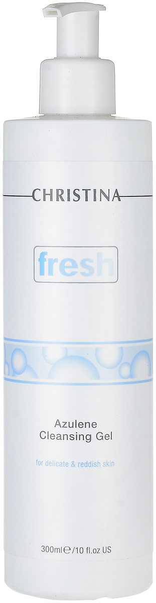 Christina Азуленовый гель для чувствительной и склонной к покраснениям кожи Fresh Azulene Cleansing Gel 300 млFCGAZ300 Christina Азуленовый гель для чувствительной и склонной к покраснениям кожи Fresh Azulene Cleansing Gel 300 млFCGAZ300Азуленовое мыло для нормальной и сухой кожи Christina Fresh Azulene Cleansing Gel предназначено для мягкого очищения нормальной и сухой кожи. Средство содержит натуральные растительные экстракты, которые смягчают и успокаивают кожу, снимают раздражения и насыщают ее влагой. рН азуленового мыла от Christina - 5.5. После применения азуленового мыла от компании Кристина кожа становится мягкой и шелковистой.
