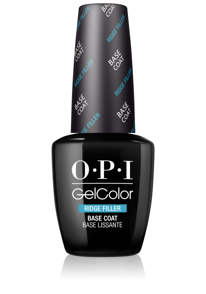 OPI Выравнивающее базовое покрытие GelColor Ridge Filler Base Coat OPI, 15 млGC013 OPI Выравнивающее базовое покрытие GelColor Ridge Filler Base Coat OPI, 15 млGC013Сглаживает неровности и несовершенства ногтевой пластины, из-за чего отпадает необходимость в агрессивном опиливании перед гелевым маникюром.