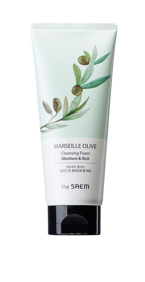 The Saem Пенка для умывания увлажнение + питание Marseille Olive Moisture Cleansing Foam, 150 млСМ1288 The Saem Пенка для умывания увлажнение + питание Marseille Olive Moisture Cleansing Foam, 150 млСМ1288Увлажняющая пенка для умывания с экстрактом марсельской оливы. Пышная кремовая текстура эффективно и бережно удаляет кожное сало и загрязнения из глубины пор, делая кожу идеально чистой. 100% масло оливы превосходно увлажняет и смягчает сухую и чувствительную кожу, сохраняет липидный слой, сглаживая мимические морщины и препятствуя ее увяданию. Благодаря экстракту папайи оказывает мягкий пилинговый эффект. Содержит комплекс натуральных экстрактов для питания кожи.