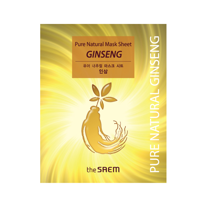 The Saem Маска тканевая с красным женьшенем Pure Natural Mask Sheet Ginseng, 20 млСМ544 The Saem Маска тканевая с красным женьшенем Pure Natural Mask Sheet Ginseng, 20 млСМ544Обладает регенерирующим свойством, обновляет клетки кожного покрова, приводит в баланс количество воды в коже, препятствуя обезвоживанию. Питает кожу важными веществами, витаминами и микроэлементами. Обладает тонизирующей активностью, регулирует водно-солевой и белковый баланс кожи, оказывает заживляющее и бактерицидное действие. Гипоаллергенный состав маски, приготовленный посредством ферментации, быстрее и глубже проникает в кожу и лучше ею усваивается. Как и вся линия масок Beaute de Royal омолаживает кожу лица, оказывает расслабляющее и разглаживающее действие. Тканевая маска содержит аденозин, бетаин, экстракт женьшеня каллусной культуры, экстракт красного женьшеня. Объем: 20 мл