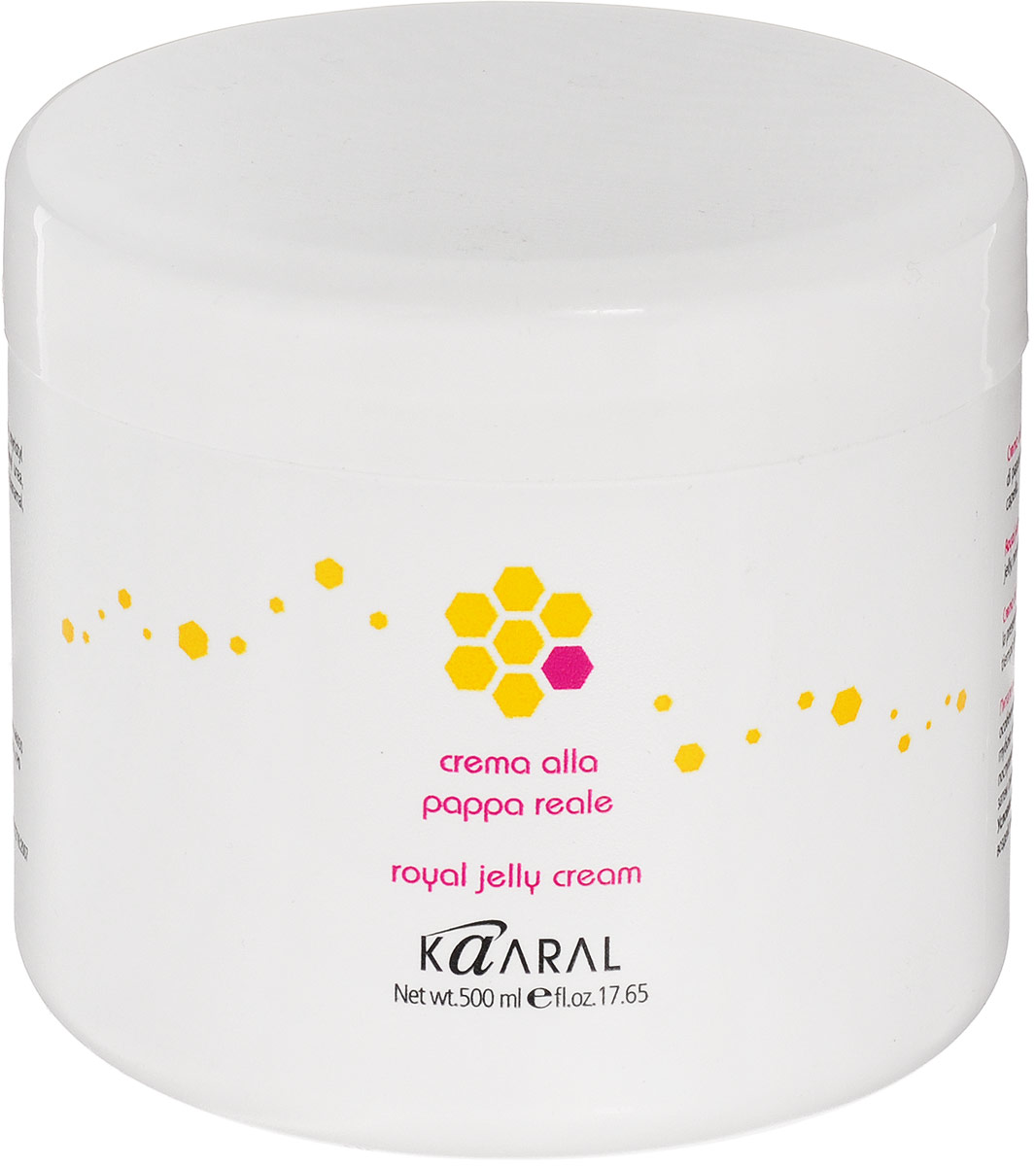 Kaaral Реконструирующая маска для волос с пчелиным маточным молочком Royal Jelly Cream, 500 мл004А Kaaral Реконструирующая маска для волос с пчелиным маточным молочком Royal Jelly Cream, 500 мл004АМощный восстанавливающий комплекс для самых поврежденных волос. Наличие в составе пчелиного маточного молочка и более 110 активных ингредиентов (аминокислоты, протеины, поливитаминный комплекс и т.д.) позволяет восстановить и реанимировать любой силы поврежденные волосы. Желеобразная консистенция делает использование маски максимально экономичным и удобным. Легко смывается водой, не утяжеляет волосы, делая их послушными и шелковистыми.