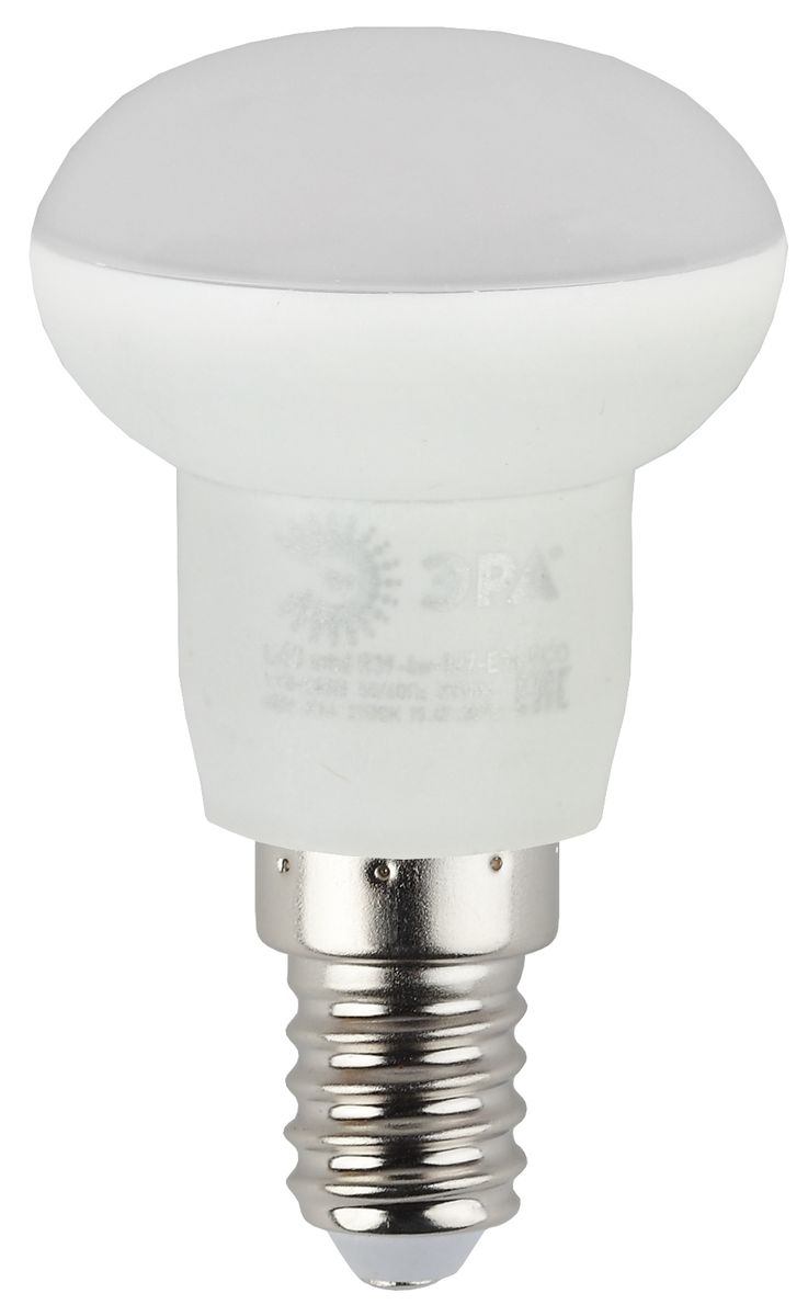 Лампа светодиодная ЭРА, цоколь E14, 170-265V, 4W, 2700К5055945536591 Лампа светодиодная ЭРА, цоколь E14, 170-265V, 4W, 2700К5055945536591Светодиодная лампа ЭРА является самым перспективным источником света. Основным преимуществом данного источника света является длительный срок службы и очень низкое энергопотребление, так, например, по сравнению с обычной лампой накаливания светодиодная лампа служит в среднем в 50 раз дольше и потребляет в 10-15 раз меньше электроэнергии. При этом светодиодная лампа практически не подвержена механическому воздействию из-за прочной конструкции и позволяет получить любой цвет светового потока, что, несомненно, расширяет возможности применения и позволяет создавать новые решения в области освещения. Особенности серии Eco: Предназначена для обычного потребителя Цена ниже, чем цена компактной люминесцентной лампы Световая отдача источников света - 70-80 лм/Вт Срок службы составляет 25000 часов Гарантия - 1 год. Работа в цепи с выключателем с подсветкой не рекомендована.