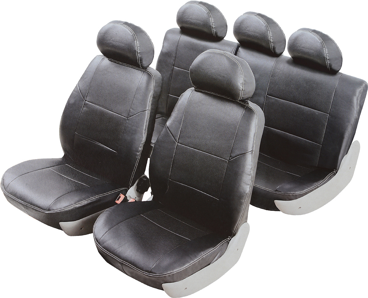 Чехлы автомобильные Senator Atlant, для Hyundai Getz 2005-2011, раздельный задний ряд, цвет: черныйS1011381 Чехлы автомобильные Senator Atlant, для Hyundai Getz 2005-2011, раздельный задний ряд, цвет: черныйS1011381Автомобильные чехлы Senator Atlant изготовлены из качественной мягкой экокожи, триплированной огнеупорным поролоном толщиной 5 мм, за счет чего чехол приобретает дополнительную мягкость. Подложка из спандбонда сохраняет свойства поролона и предотвращает его разрушение. Водительское сиденье имеет усиленные швы, все внутренние соединительные швы обработаны оверлоком. Чехлы идеально повторяют штатную форму сидений и выглядят как оригинальный кожаный салон. Разработаны индивидуально для каждой модели автомобиля. Дизайн чехлов Senator Atlant приближен к оригинальной обивке салона. Чехлы имеют вставки из перфорированной кожи по центру переднего сиденья и на подголовниках, которые создают дополнительный комфорт во время поездки. Декоративная контрастная прострочка по периметру авточехлов придает стильный и изысканный внешний вид интерьеру автомобиля. В спинках передних сидений расположены карманы, закрывающиеся на молнию. Чехлы сохраняют полную...
