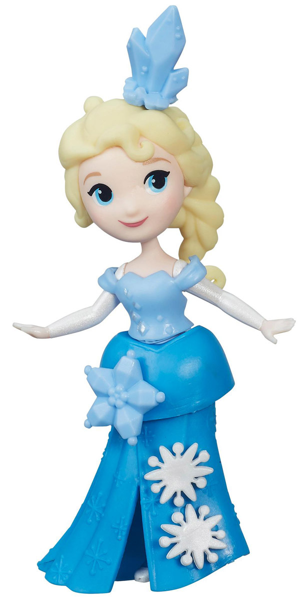 Disney Frozen Мини-кукла ЭльзаC1096EU4_C1099 Disney Frozen Мини-кукла ЭльзаC1096EU4_C1099Мини-кукла Disney Frozen Эльза выполнена в виде сказочной принцессы из мультфильма Холодное сердце. Нарядное пластиковое платье украшено съемными декоративными элементами, на голове у Эльзы украшение в виде снежинки. Украшать платье принцессы можно специальными аксессуарами из комплекта. Для этого в платье есть небольшие отверстия, в которые вставляются украшения. Эти отверстия не бросаются в глаза, даже когда украшений нет, поэтому наличие декоративных элементов на подоле будет зависеть только от настроения хозяйки куколки. Мини-кукла Эльза выглядит просто очаровательно. Она совсем небольшая по размеру, однако тщательно проработана. Ее внешний вид полностью повторяет облик девушки из мультфильма. В комплекте дополнительное украшение для платья и ледяная корона. Вашей маленькой принцессе непременно понравится создавать наряды Эльзе и дополнять ее внешний вид украшениями из набора. Девочки смогут украшать свою героиню другими аксессуарами и нарядами (продаются...