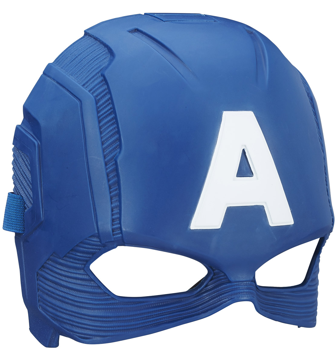 Avengers Маска Captain AmericaB6654EU4_B6741 Avengers Маска Captain AmericaB6654EU4_B6741У вашего ребенка намечается детский утренник, бал-маскарад или карнавал? Маска Avengers Captain America внесет нотку задора и веселья в праздник и станет завершающим штрихом в создании праздничного образа. Она выполнена в виде шлема супергероя Капитана Америки. Маска имеет прорези для глаз и держится на голове при помощи эластичного регулируемого ремешка. Маска изготовлена из прочного пластика, изнутри оснащена защитной прорезиненной накладкой, делающей ношение комфортным и безопасным. Эта замечательная маска поможет малышу полностью вжиться в образ любимого супергероя.
