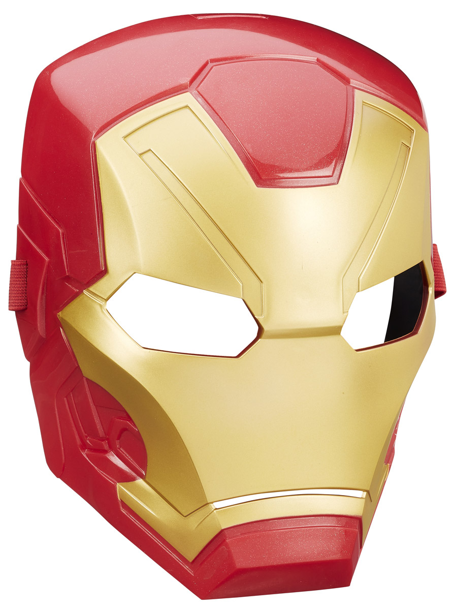 Avengers Маска Iron ManB6654EU4_B6742 Avengers Маска Iron ManB6654EU4_B6742У вашего ребенка намечается детский утренник, бал-маскарад или карнавал? Маска Avengers Iron Man внесет нотку задора и веселья в праздник и станет завершающим штрихом в создании праздничного образа. Она выполнена в виде шлема супергероя Железного человека. Маска имеет прорези для глаз и держится на голове при помощи эластичного регулируемого ремешка. Маска изготовлена из прочного пластика, изнутри оснащена защитной прорезиненной накладкой, делающей ношение комфортным и безопасным. Эта замечательная маска поможет малышу полностью вжиться в образ любимого супергероя.