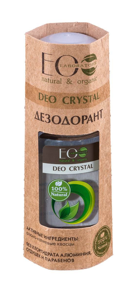 EcoLab ЭкоЛаб Дезодорант для тела Deo Crystal Натуральный 50 мл4627089430922 EcoLab ЭкоЛаб Дезодорант для тела Deo Crystal Натуральный 50 мл4627089430922Натуральный дезодорант обладает всеми достоинствами антиперсперанта (нормализует потоотделение и нейтрализует запах), не забивает поры, безопасен и полезен для кожи. Активные ингредиенты: алюмо-калиевые квасцы