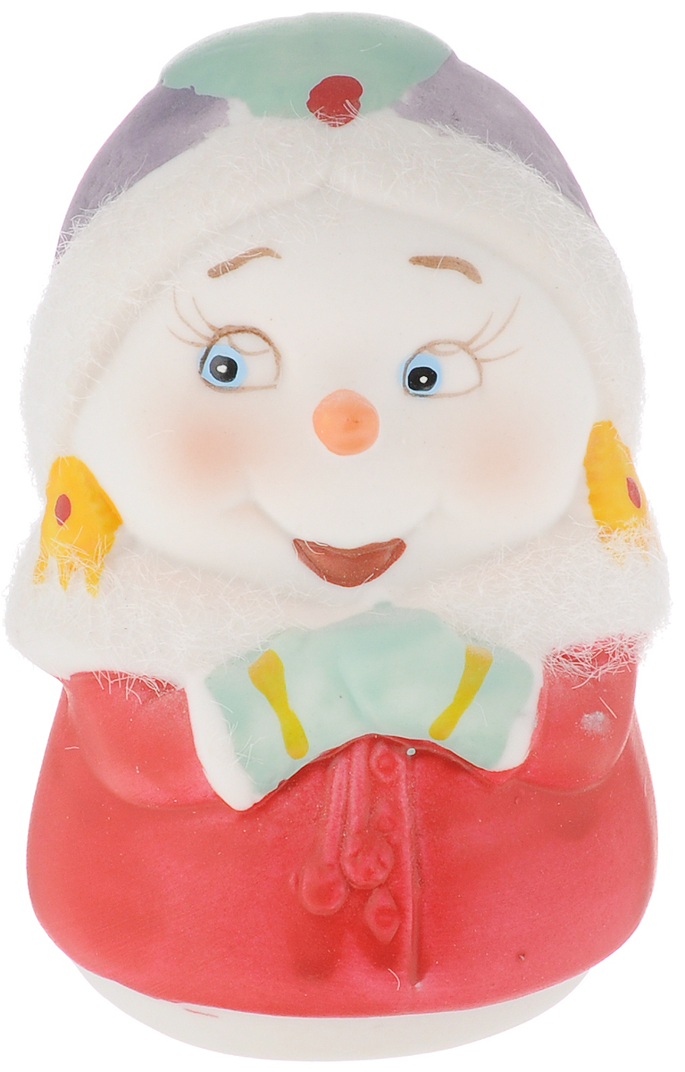 Фигурка новогодняя Феникс-Презент Снеговик-девушка, высота 8 см38341 Фигурка новогодняя Феникс-Презент Снеговик-девушка, высота 8 см38341Новогодняя декоративная фигурка Феникс-Презент Снеговик-девушка прекрасно подойдет для праздничного декора вашего дома. Сувенир изготовлен из керамики в виде забавного снеговика. Такая оригинальная фигурка красиво оформит интерьер вашего дома или офиса в преддверии Нового года. Создайте в своем доме атмосферу веселья и радости, украшая его всей семьей красивыми игрушками, которые будут из года в год накапливать теплоту воспоминаний.