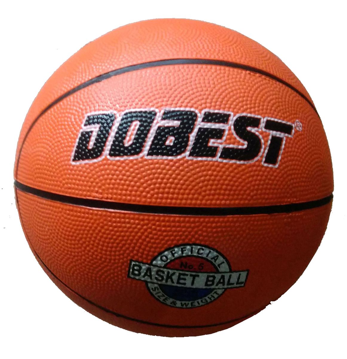 Мяч баскетбольный Dobest RB5, цвет: оранжевый. Размер 528263526 Мяч баскетбольный Dobest RB5, цвет: оранжевый. Размер 528263526Основные характеристики Вид: баскетбольный Уровень игры: любительский Размер: 5 Количество панелей: 8 Количество слоев: 3 Вес: 500 гр. Цвет: оранжевый Материал: резина Мяч подходит для игры на улице и в зале Страна-производитель: Китай Упаковка: пакет (поставляется в сдутом виде) Баскетбольные мячи 5 размера предназначены для мини-баскетбола и юниорских команд, за которые играют дети и подростки в возрасте до 12 лет. Ни для кого не секрет, что активные физические нагрузки очень полезны и нужны человеческому организму. А баскетбол, - это, пожалуй, одна из тех игр, в которых активно работают практически все мышцы тела, тренируются лёгкие, выносливость.