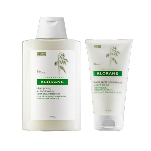 Klorane Набор Ultra Gentle: Шампунь с молочком овса, 100 мл, бальзам-ополаскиватель с молочком овса, 50 млC70600 Klorane Набор Ultra Gentle: Шампунь с молочком овса, 100 мл, бальзам-ополаскиватель с молочком овса, 50 млC70600Шампунь с овсом для частого применения мягко очищает. Оказывает защитное и смягчающее действие на волосы и кожу головы. Облегчает расчесывание, придает прическе объем, Идеален для ежедневного использования всей семьей. Бальзам-ополаскиватель с молочком овса оказывает защитное и смягчающее действие на волосы и кожу головы. Облегчает расчесывание, придает прическе объем, Идеален для ежедневного использования всей семьей.