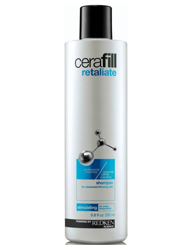 Redken Cerafill Retaliate Шампунь для стимуляции роста волос, 290 млP0915400 Redken Cerafill Retaliate Шампунь для стимуляции роста волос, 290 млP0915400Шампунь для сильно истонченных волос со стимулирующим ментолом бережно очищает волосы и кожу головы. Содержит в себе керамиды, укрепляющие волосы, и SP-94, питающий и поддерживающий здоровую среду кожи головы для улучшения состояния при истончении волос. Ментол обеспечивает охлаждающий и стимулирующий эффект на коже головы.