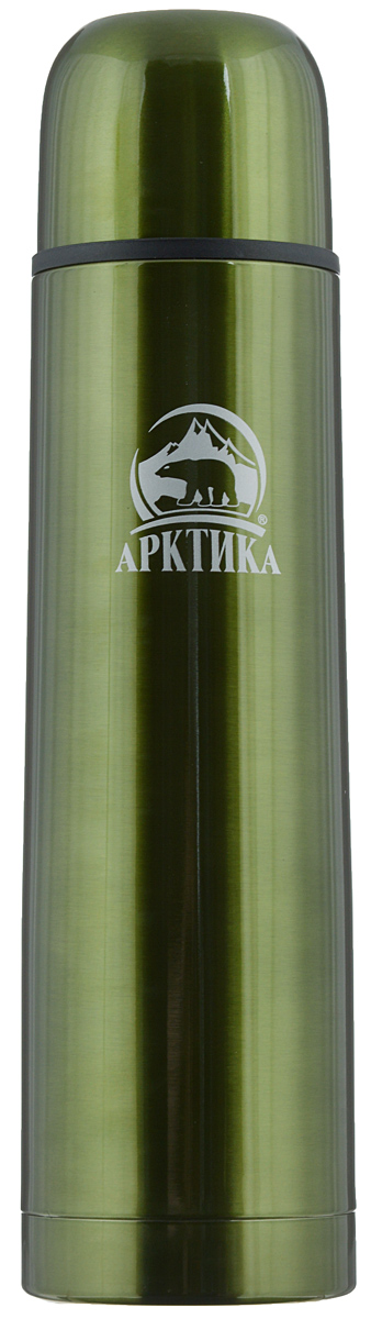 Термос Арктика, цвет: болотный, 0,75 л102-750 болотный Термос Арктика, цвет: болотный, 0,75 л102-750 болотныйПокрытый ярким лаком корпус термоса Арктика выполняет не только эстетическую функцию: практически каждый житель практически необъятной одной шестой части суши не понаслышке знает, каково это, когда кожа на морозе примерзает к стали. Цветной лак предохранит ваши руки от таких неприятностей. Ударопрочный корпус состоит из двух колб, выполненных из нержавеющей стали с вакуумом между ними. Термос оснащен удобной пробкой с каналами для наливания воды в полуоткрытом положении. Термос прост, надежен и безопасен. Безукоризненно выполняя свою основную функцию - сохранение нужной температуры внутри термоса - он будет радовать своего обладателя удобством, отличной эргономикой и привлекательной внешностью. Диаметр горлышка: 4,7 см. Диаметр основания: 7,5 см. Высота (с учетом крышки): 28,5 см. Время сохранения температуры (холодной и горячей): 24 часа.