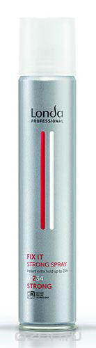 LC СТАЙЛИНГ Лак NEW д/волос сильной фиксации FIX IT 300мл0990-81545314 LC СТАЙЛИНГ Лак NEW д/волос сильной фиксации FIX IT 300мл0990-81545314Профессиональный быстросохнущий лак Londa Fix с микрополимерами 3D-Sculpt. Легкая формула и долговременный результат. Обеспечивает долговременную фиксацию прически на срок до 24 часов. Характеристики: Объем: 300 мл. Производитель: Германия. Товар сертифицирован.
