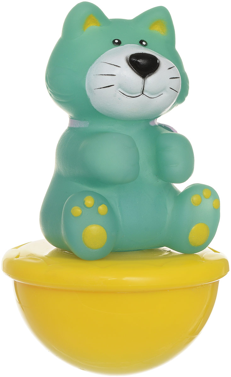 Mommy Love Погремушка-неваляшка КотRP223-5/9DB Mommy Love Погремушка-неваляшка КотRP223-5/9DBПогремушка-неваляшка Mommy Love Кот не позволит скучать вашему малышу на улице и дома. Игрушка выполнена из прочных материалов в виде милого зеленого котика на подставке. Неваляшка забавно покачивается под приятный звук погремушки, развлекая малыша. Неваляшка развивает мелкую моторику, координацию, слух и цветовое восприятие.