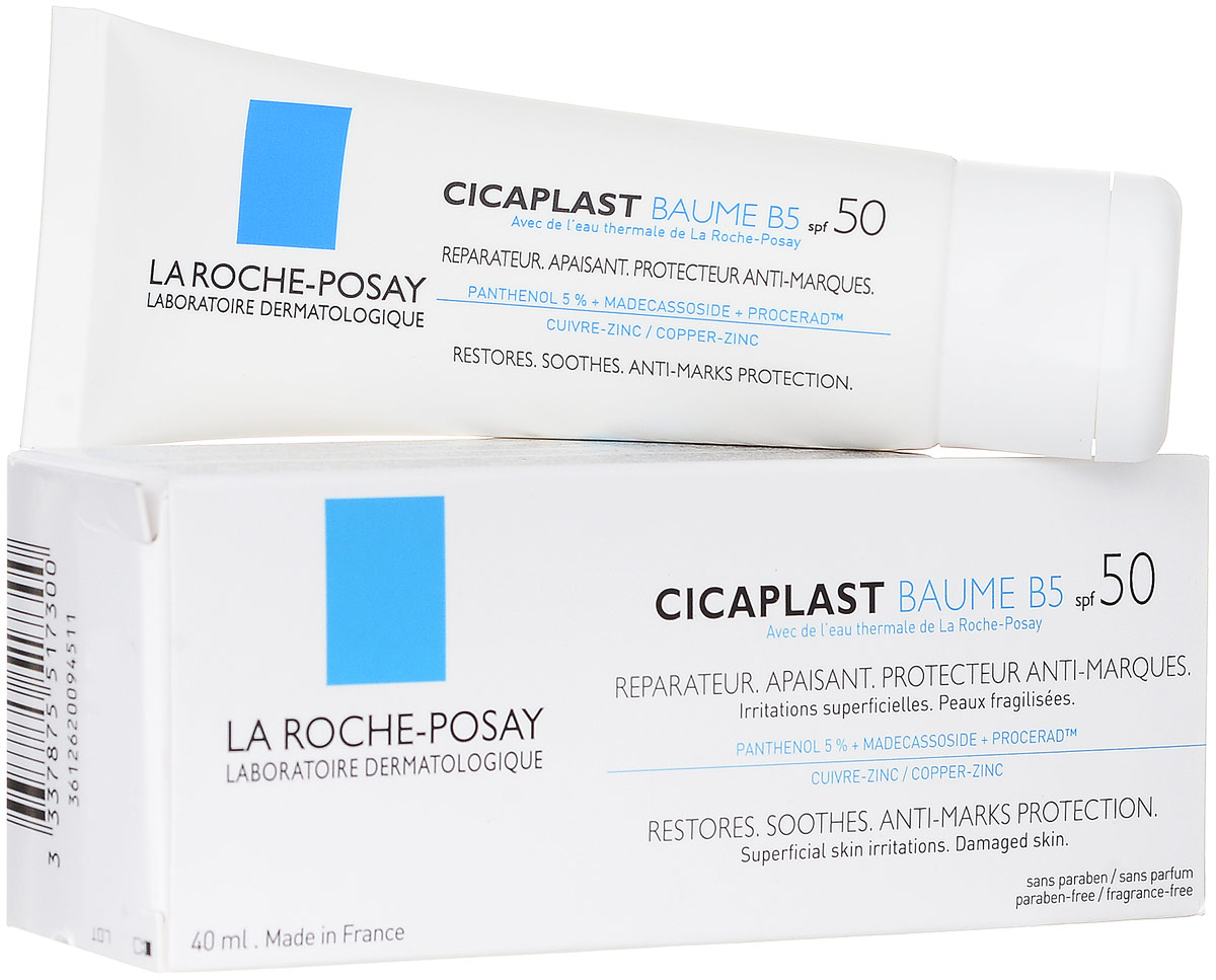 La Roche-Posay Cicaplast Бальзам B5, SPF50, 40 млM9111000 La Roche-Posay Cicaplast Бальзам B5, SPF50, 40 млM9111000Восстанавливающее успокаивающее средство предупреждает появление пигментных пятен. Улучшает процесс восстановления кожи благодаря содержанию. Мгновенно успокаивает и обеспечивает комфорт. Предупреждает появление гиперпигментации и защищает кожу с татуировками. Показания к применению: Кожа с признаками повреждения и раздражения, в том числе после косметических процедур. Подходит для ухода за кожей с татуировками.