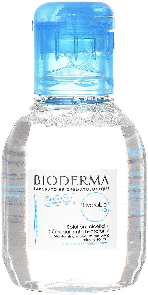 Bioderma Гидрабио Hydrabio H2O, 100 мл28380 Bioderma Гидрабио Hydrabio H2O, 100 мл28380Инновация Bioderma, биологический запатентованный комплекс Акважениум воздействует на механизмы, приводящие к накоплению влаги, удержанию ее на поверхности, что необходимо для сохранения естественного баланса. Мицеллы эфиров жирных кислот одним легким движением очищают и удаляют макияж с кожи лица и контура глаз. Кожа мгновенно обретает комфорт, мягкость и сияние. Удобный в применении, Hydrabio H2O великолепно переноситься кожей лица и слизистой глаз.