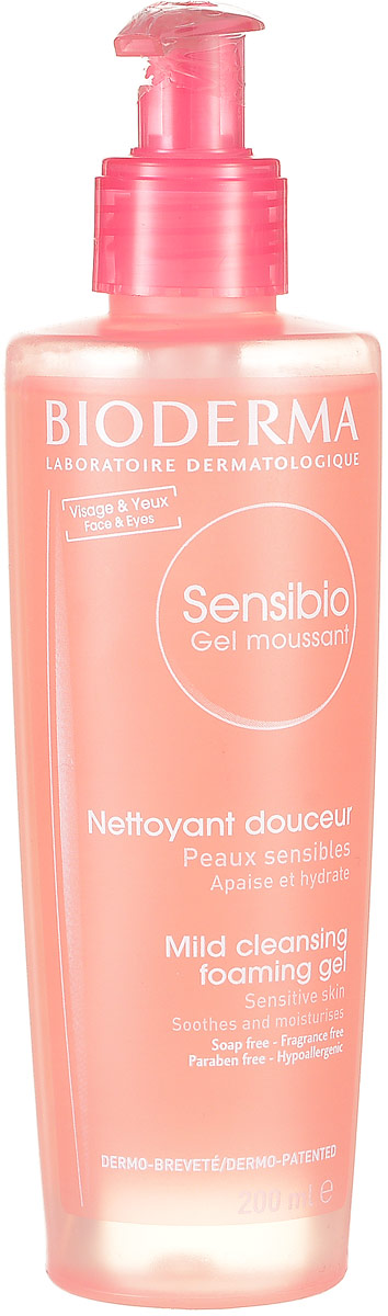 Bioderma Очищающий мусс Sensibio, 200 мл28712 Bioderma Очищающий мусс Sensibio, 200 мл28712Мусс Сенсибио мягко очищает, успокаивает и увлажняет чувствительную кожу. Благодаря успокаивающим активным компонентам быстро успокаивает раздражения. Натуральный комплекс D.A.F. повышает порог переносимости чувствительной кожи. Насыщенная текстура возвращает коже мягкость и комфорт. Можно использовать для удаления макияжа.