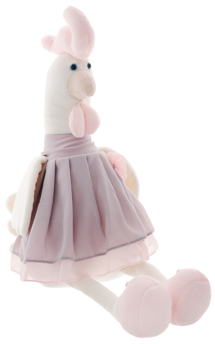 Orange Toys Мягкая игрушка Курочка Алина 35 см6003/35 Orange Toys Мягкая игрушка Курочка Алина 35 см6003/35Познакомьтесь - это Курочка Алина. Друзья называют ее Алина-балерина за ее грациозную осанку и походку. И правда, Алина любит танцевать и три дня в неделю ходит заниматься балетом. Еще она обожает музыку и в свободное время учится играть на арфе. Своей арфы у нее пока нет, она ездит на метро к своему учителю на уроки. На следующей неделе у Алины намечается концерт, где она первый раз в жизни будет играть перед другими студентами и родителями. Это очень важный и волнительный день, поэтому Алина с мамой выбрали новое, очень красивое платье из нежнейшего сочетания двух цветов - серого и розового. А бабушка подарила Алине свою брошку-цветочек со старинной жемчужинкой. Приходите на концерт, вам непременно понравится и Алине будет приятно.