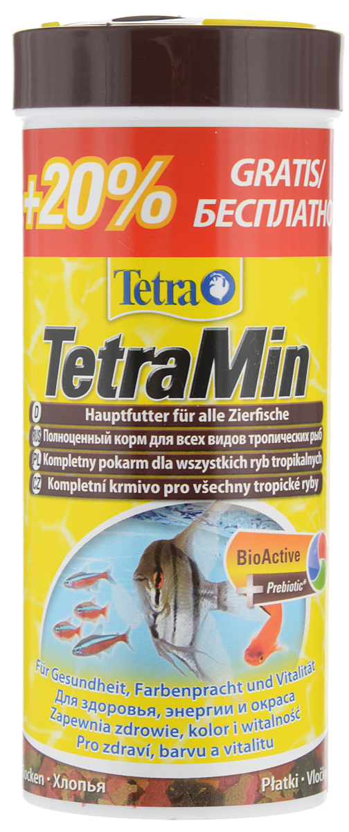 Корм Tetra TetraMin, для всех видов тропических рыб, хлопья, 63 г762718_TetraMin Корм Tetra TetraMin, для всех видов тропических рыб, хлопья, 63 г762718_TetraMinКорм для рыб Tetra TetraMin - полноценный сбалансированный корм в виде хлопьев для всех видов тропических рыб. Смесь семи видов хлопьев из более, чем 40 видов высококачественного сырья. Запатентованная БиоАктив-формула поддерживает работоспособность иммунной системы, обеспечивая высокую продолжительность жизни. Тщательно подобранная смесь высокопитательных функциональных ингредиентов, витаминов, минералов и микроэлементов для ежедневного полноценного питания рыб. Товар сертифицирован.