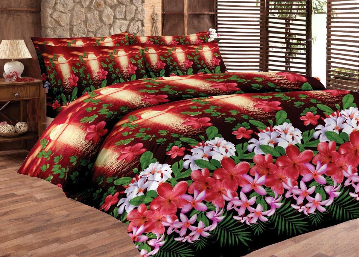 Комплект белья Liya Home Collection Тропики, евро, наволочки 70x70120002192 Комплект белья Liya Home Collection Тропики, евро, наволочки 70x70120002192Liya Tekstil производитель тканей и готовой продукции для дома.В нашем ассортименте комплекты постельного белья из - поплина ( 100% хлопок пл 115х125 гр/м2 ),- сатина ( 100% хлопок пл 130х140 гр/м2,) ,поликаттон (60%хлопка,40%пэ 115гр/м2), крашение реактив.Мы гарантируем ГОСТовский пошив наших комплектов, эксклюзивная упаковка которая пользуется спросом на рынке.