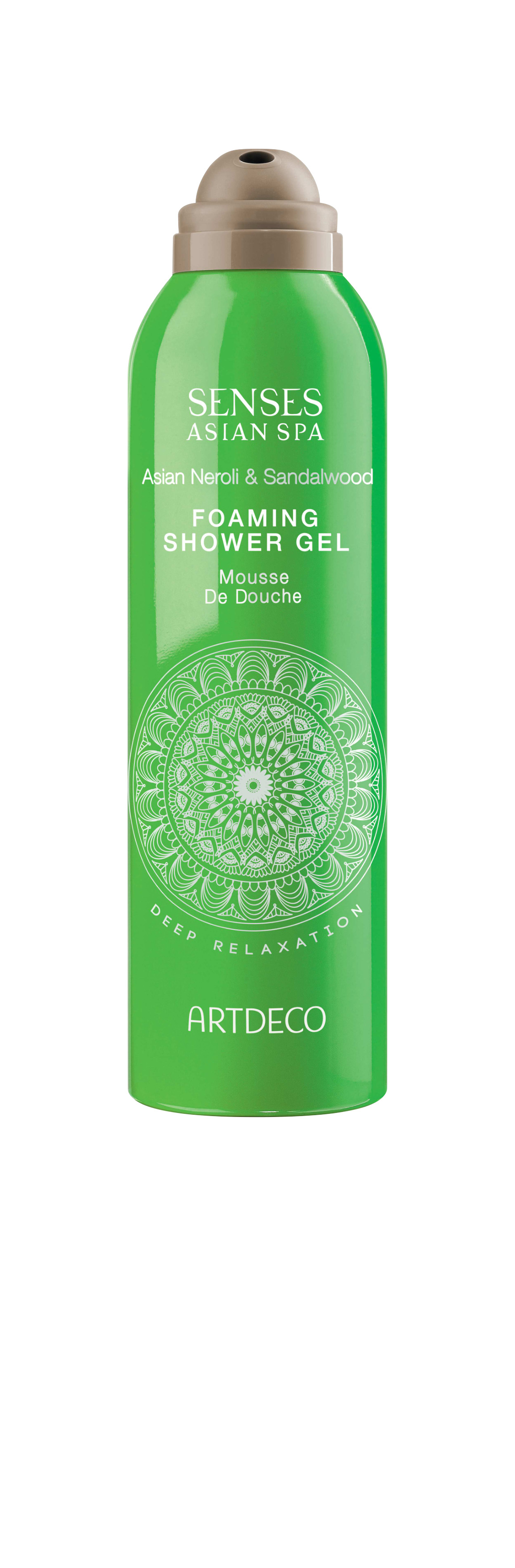 Artdeco гель-пена для душа Foaming shower gel, deep relaxation, 200 мл65200 Artdeco гель-пена для душа Foaming shower gel, deep relaxation, 200 мл65200Нежно очищает кожу Успокаивающий эффект При контакте с водой становится воздушной пеной