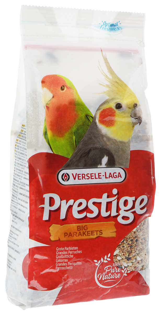 Корм для средних попугаев Versele-Laga Big Parakeet, 1 кг421880 Корм для средних попугаев Versele-Laga Big Parakeet, 1 кг421880Корм Versele-Laga Big Parakeet - это полноценная зерновая смесь для всех видов средних попугаев. Смесь обогащена дополнительными питательными веществами, которые необходимы попугаям для поддержания хорошей кондиции. Эта смесь состоит из отобранных семян и дополнительно обогащена витаминами, аминокислотами и минералами. Товар сертифицирован.