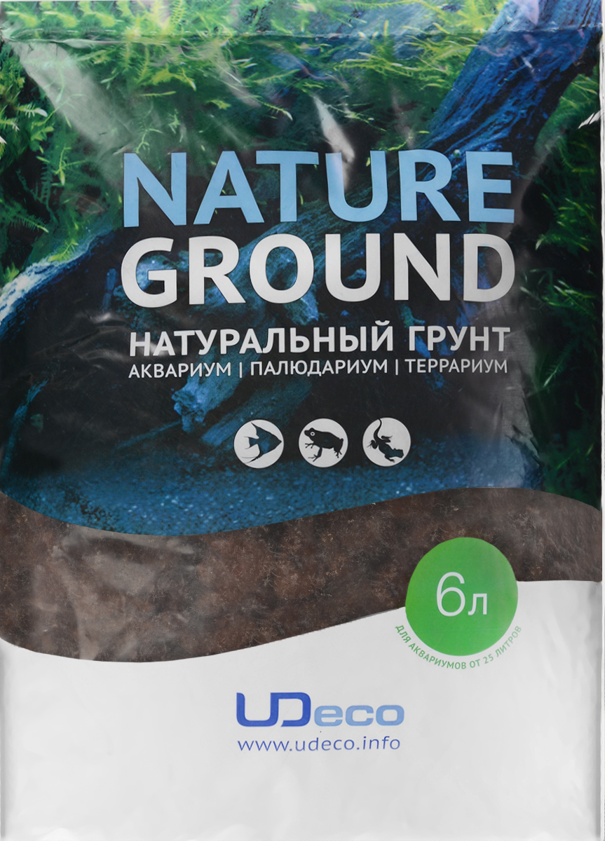 Грунт для аквариума UDeco Лавовая крошка, натуральный, 15-40 мм, 6 лUDC425096 Грунт для аквариума UDeco Лавовая крошка, натуральный, 15-40 мм, 6 лUDC425096Натуральный грунт UDeco Лавовая крошка предназначен специально для оформления аквариумов, палюдариумов и террариумов. Изделие готово к применению. Грунт UDeco порадует начинающих любителей природы и самых придирчивых дизайнеров, стремящихся к созданию нового, оригинального. Такая декорация придутся по вкусу и обитателям аквариумов и террариумов, которые ещё больше приблизятся к природной среде обитания. Необходимое количество грунта рассчитывается по формуле: длина аквариума х ширина аквариума х толщина слоя грунта. Предназначен для аквариумов от 25 литров. Фракция: 15-40 мм. Объем: 6 л.
