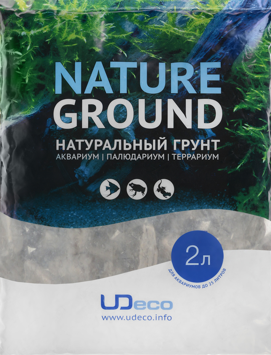 Грунт для аквариума UDeco Волнистая галька, натуральная, 30-50 мм, 2 лUDC431542 Грунт для аквариума UDeco Волнистая галька, натуральная, 30-50 мм, 2 лUDC431542Натуральный грунт UDeco Волнистая галька предназначен специально для оформления аквариумов, палюдариумов и террариумов. Изделие готово к применению. Грунт UDeco порадует начинающих любителей природы и самых придирчивых дизайнеров, стремящихся к созданию нового, оригинального. Такая декорация придутся по вкусу и обитателям аквариумов и террариумов, которые ещё больше приблизятся к природной среде обитания. Необходимое количество грунта рассчитывается по формуле: длина аквариума х ширина аквариума х толщина слоя грунта. Предназначен для аквариумов от 25 литров. Фракция: 30-50 мм. Объем: 2 л.