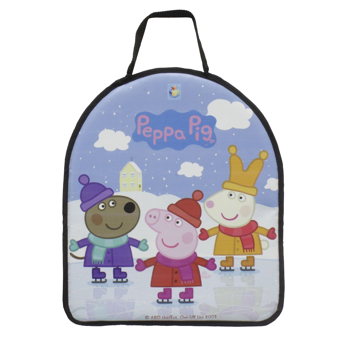Ледянка 1toy Peppa, 52х50 смТ59156 Ледянка 1toy Peppa, 52х50 смТ59156Ледянка для любителей зимних спортивных развлечений с героями любимого мультфильма.