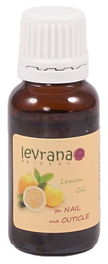 Levrana Масло для кутикулы Лимон, 15 млMO05 Levrana Масло для кутикулы Лимон, 15 млMO05100% натуральное масло Лимон для кутикулы. Активно питает и смягчает кутикулу и укрепляет ногтевую пластину. Благодаря содержанию масла Лимона Испанского даёт отбеливающий эффект. Рост ногтей усиливается и они становятся более крепкими. Масло для кутикулы сохраняет маникюр на более долгий период.