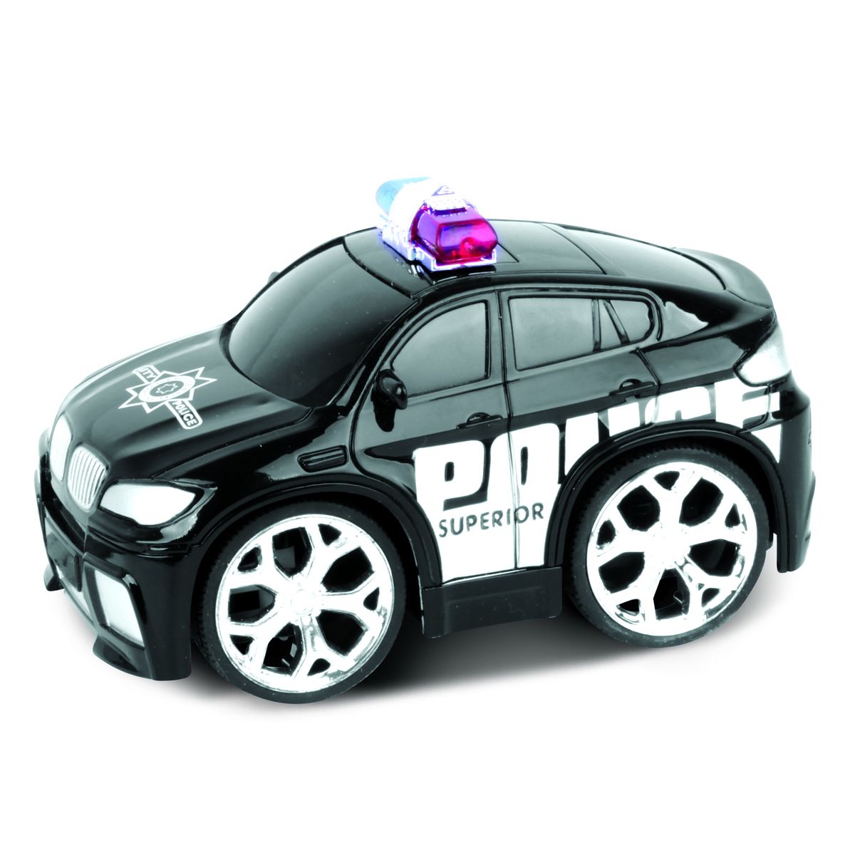 Blue Sea Машинка на радиоуправлении Police Car цвет черный5588-23 Blue Sea Машинка на радиоуправлении Police Car цвет черный5588-23Небольшие размеры Радиоуправление. Дальность действия не более 30 метров Требуется докупить элементы питания