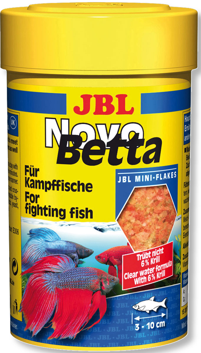 JBL NovoBetta Основной корм для петушков, 100 млJBL3017100 JBL NovoBetta Основной корм для петушков, 100 млJBL3017100JBL NovoBetta - Основной корм для петушков, 100 мл.