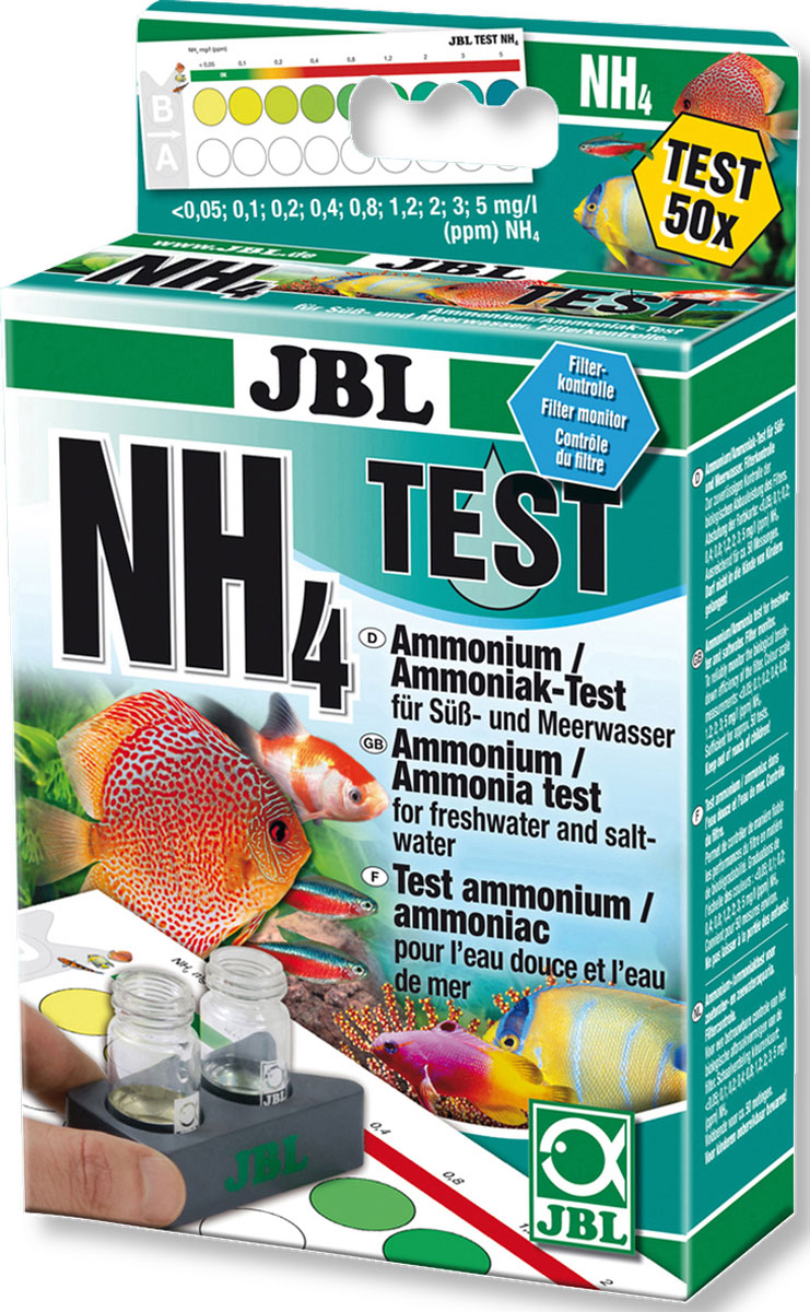 Тест JBL Ammonium Test Set NH4 для определения содержания аммония в пресной и морской воде на 50 измеренийJBL2536500 Тест JBL Ammonium Test Set NH4 для определения содержания аммония в пресной и морской воде на 50 измеренийJBL2536500JBL Ammonium Test Set NH4 - Тест для определения содержания аммония в пресной и морской воде на 50 измерений