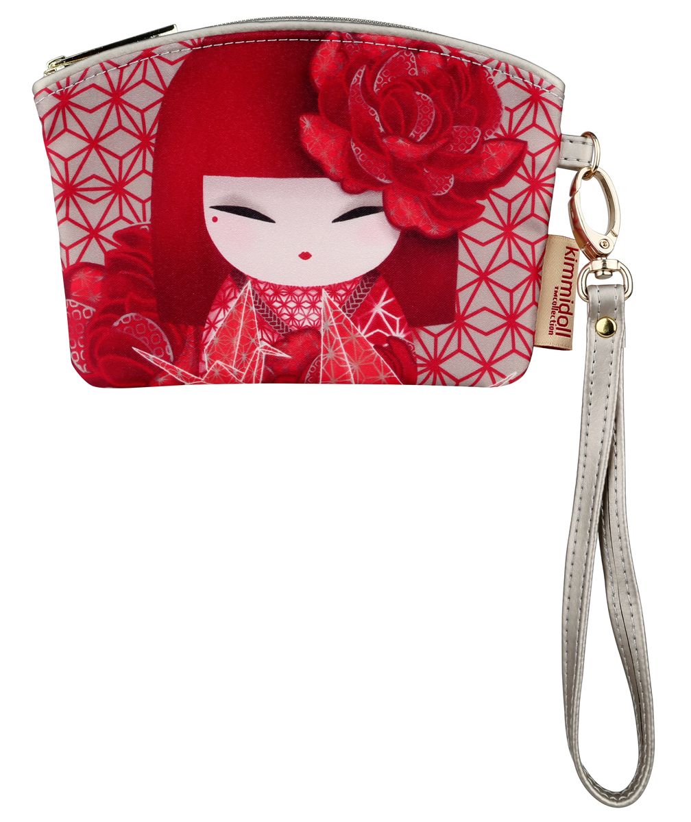 Кошелек женский Kimmidoll, цвет: красный. KF1100KF1100 Кошелек женский Kimmidoll, цвет: красный. KF1100KF1100Этот необычный аксессуар имеет несколько функций, его можно использовать, как мини-кошелек, картхолдер так и ключницу. Удобно и надежно закрывается на молнию.