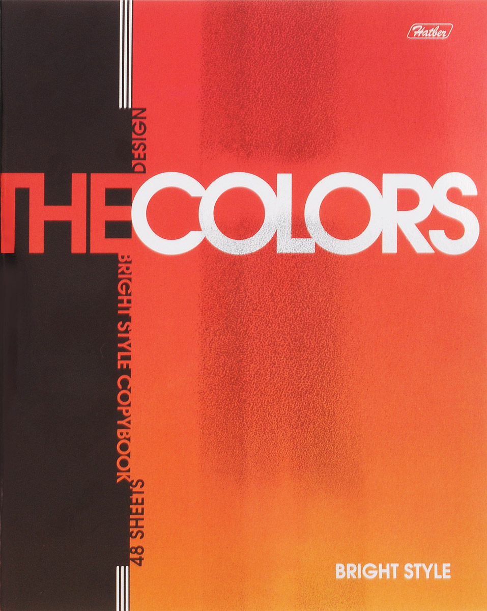 Hatber Тетрадь The Colors 48 листов в клетку цвет оранжевый48Т5мтВ1_14483_ Hatber Тетрадь The Colors 48 листов в клетку цвет оранжевый48Т5мтВ1_14483_Тетрадь Hatber из серии The Colors отлично подойдет для занятий школьнику, студенту или для различных записей. Обложка, выполненная из плотного металлизированного картона украшена изображением английских букв. Внутренний блок тетради, соединенный металлическими скрепками, состоит из 48 листов белой бумаги в голубую клетку с полями.