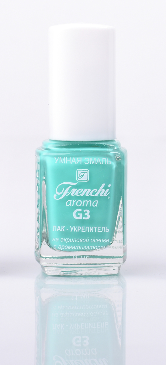 Frenchi aroma G3 Лак-укрепитель на акриловой основе № 6, 11 млУТ00000792 Frenchi aroma G3 Лак-укрепитель на акриловой основе № 6, 11 млУТ00000792Лак на акриловой основе Frenchi G3 – это стойкость и безупречность Вашего маникюра в течение 7 дней. Лак на акриловой основе – это идеальный вариант для деловой женщины, в нашем современном мире, что позволяет женщине тратить меньше времени на посещение салонов красоты.