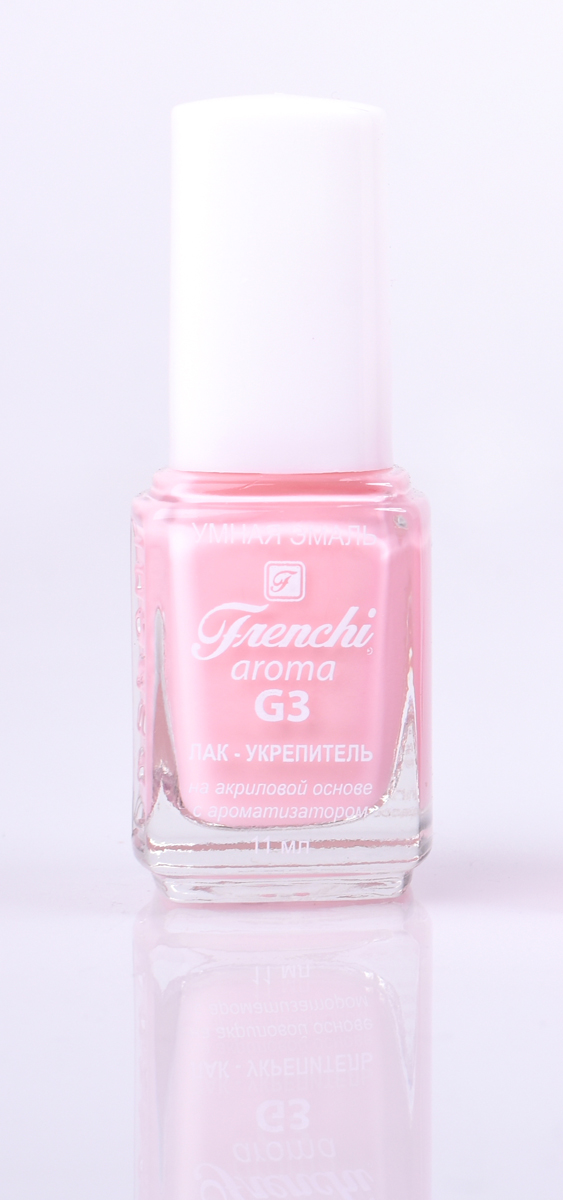 Frenchi aroma G3 Лак-укрепитель на акриловой основе № 11, 11 млУТ00000797 Frenchi aroma G3 Лак-укрепитель на акриловой основе № 11, 11 млУТ00000797Лак на акриловой основе Frenchi G3 – это стойкость и безупречность Вашего маникюра в течение 7 дней. Лак на акриловой основе – это идеальный вариант для деловой женщины, в нашем современном мире, что позволяет женщине тратить меньше времени на посещение салонов красоты.