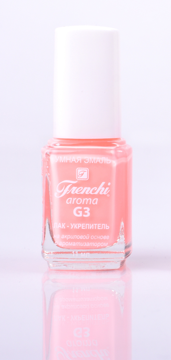 Frenchi aroma G3 Лак-укрепитель на акриловой основе № 16, 11 млУТ00000802 Frenchi aroma G3 Лак-укрепитель на акриловой основе № 16, 11 млУТ00000802Лак на акриловой основе Frenchi G3 – это стойкость и безупречность Вашего маникюра в течение 7 дней. Лак на акриловой основе – это идеальный вариант для деловой женщины, в нашем современном мире, что позволяет женщине тратить меньше времени на посещение салонов красоты.