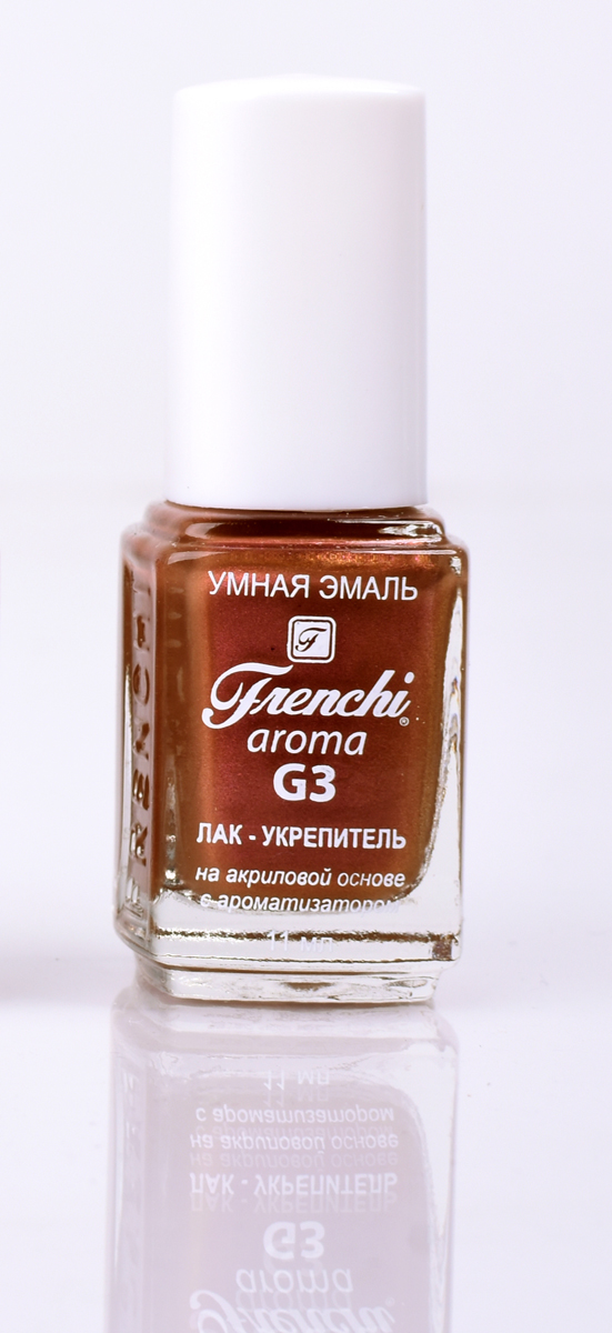 Frenchi aroma G3 Лак-укрепитель на акриловой основе № 29, 11 млУТ00000815 Frenchi aroma G3 Лак-укрепитель на акриловой основе № 29, 11 млУТ00000815Лак на акриловой основе Frenchi G3 – это стойкость и безупречность Вашего маникюра в течение 7 дней. Лак на акриловой основе – это идеальный вариант для деловой женщины, в нашем современном мире, что позволяет женщине тратить меньше времени на посещение салонов красоты.