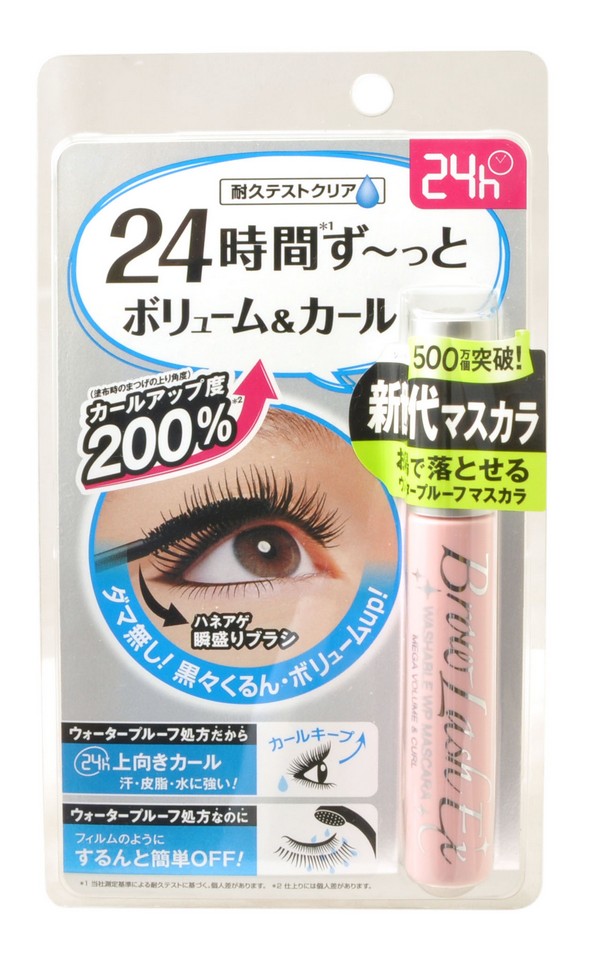 BCL Brow Lash EX Masсara Тушь для ресниц (объем и подкручивание, водостойкая)048732 BCL Brow Lash EX Masсara Тушь для ресниц (объем и подкручивание, водостойкая)048732Тушь для ресниц нового поколения обеспечивает мгновенный объем и подкручивание ресниц и при этом легко смывается одним движением. Сразу после первого нанесения у Вас густые, черные и подкрученные ресницы! Эффект длится 24 часа! Тушь содержит воск, обволакивающий каждую ресничку и придающий объем, а также полимеры, благодаря которым ресницы остаются подкрученными в течение всего дня. Угол подкручивания больше на 200 %, чем до нанесения. Содержит специально подобранные увлажняющие и ухаживающие компоненты – гидролизованный шелк, гидролизованный коллаген, церамиды - 3, пантенол, экстракт ламинарии японской. Специальная щеточка приподнимает ресницы, полностью повторяя их изгиб. Не образует комочков. Прошла испытание на стойкость. Не растекается от воды, слез, пота, кожного жира. Благодаря новой формуле тушь растворяется при температуре воды 40 градусов, поэтому легко смывается водой, не причиняя вреда ресницам. Цвет ресниц после нанесения туши - насыщенно-чёрный.