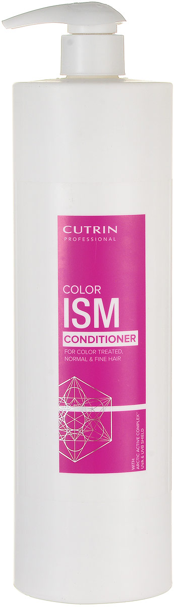 Cutrin Кондиционер для окрашенных волос Colorism Conditioner, 950 мл12640 Cutrin Кондиционер для окрашенных волос Colorism Conditioner, 950 мл12640Cutrin COLORISM обеспечивает яркость и насыщенность цвета окрашенных волос с помощью комплекса ColorComplexTM: Система тройной защиты цвета поддерживает глубину и насыщенность цвета окрашенных волос с помощью комбинации антиоксидантов, УФ-фильтра и ухаживающих катионовых агентов. Шелковый протеин (серицин) увлажняет волосы и кожу головы, оказывает укрепляющее воздействие на структуру волос, придает потрясающий объемный блеск. Масло семян шиповника (жирные кислоты Омега-3, Омега-6) обеспечивает питание и уход для окрашенных волос, а также защищает их цвет от потускнения. Масло авокадо, глицерин и пантенол оказывают ухаживающий эффект не только на волосы, но и на кожу головы.
