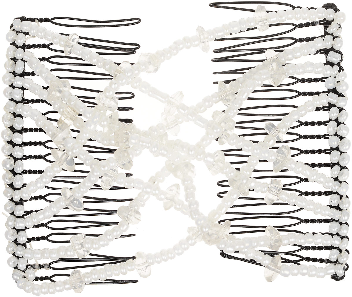 EZ-Combs Заколка Изи-Комбс, одинарная, цвет: белый. ЗИО_осколкиЗИО_белый/осколки EZ-Combs Заколка Изи-Комбс, одинарная, цвет: белый. ЗИО_осколкиЗИО_белый/осколкиУдобная и практичная EZ-Combs подходит для любого типа волос: тонких, жестких, вьющихся или прямых, и не наносит им никакого вреда. Заколка не мешает движениям головы и не создает дискомфорта, когда вы отдыхаете или управляете автомобилем. Каждый гребень имеет по 20 зубьев для надежной фиксации заколки на волосах! И даже во время бега и интенсивных тренировок в спортзале EZ-Combs не падает; она прочно фиксирует прическу, сохраняя укладку в первозданном виде. Небольшая и легкая заколка для волос EZ-Combs поместится в любой дамской сумочке, позволяя быстро и без особых усилий создавать неповторимые прически там, где вам это удобно. Гребень прекрасно сочетается с любой одеждой: будь это классический или спортивный стиль, завершая гармоничный облик современной леди. И неважно, какой образ жизни вы ведете, если у вас есть EZ-Combs, вы всегда будете выглядеть потрясающе.