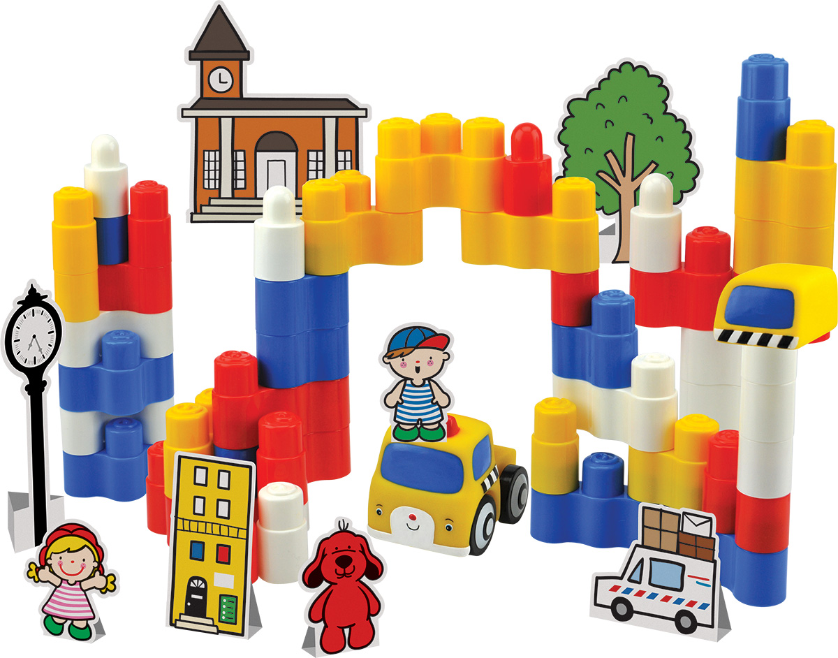 KS Kids Конструктор Город мечтыKA750 KS Kids Конструктор Город мечтыKA750Если вашему малышу надоело собирать конструктор, то можно немного разнообразить это увлечение крохи и предложить ему не просто собрать яркие постройки, а объединить их в единую композицию, которая напомнит детям город мечты. А роль главных героев в этом городе будут выполнять пластиковые фигурки человечков. Конструктор KS Kids Город мечты включает в себя 50 элементов, 1 фигурку автомобилей и карточки с декорациями. Элементы конструктора очень легко соединяются друг с другом, поэтому кроха без труда сможет возвести яркие постройки для игр. А в процессе соединения деталей друг с другом дети улучшают мелкую моторику рук и тактильное восприятие.