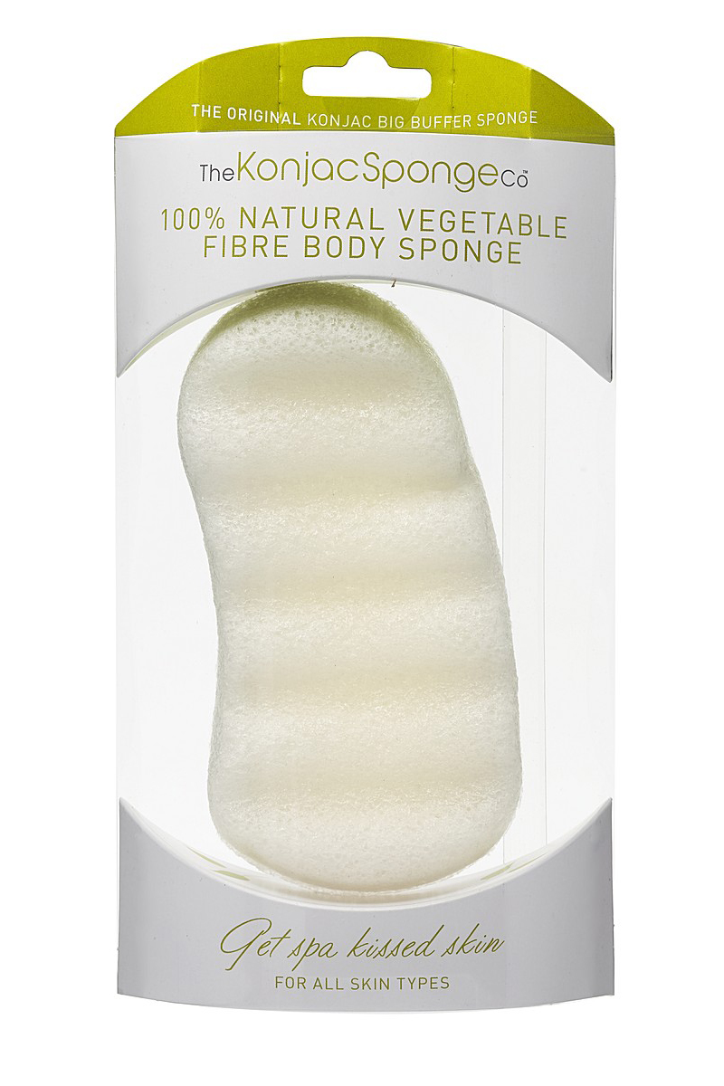 The Konjac Sponge Co Спонж для мытья тела Premium Big Body Buffer Pure White801728 The Konjac Sponge Co Спонж для мытья тела Premium Big Body Buffer Pure White801728Полностью натуральный спонж из растительной клетчатки для мытья тела. Не содержит химикатов, красителей, аллергенов. На 100% биоразлагаемый. Используется во влажном состоянии. Размер – ок. 13,5 см (без учета упаковки).