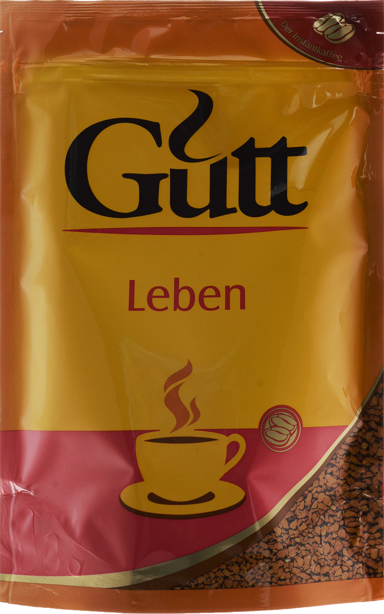 Gutt Leben кофе растворимый, 75 г640 Gutt Leben кофе растворимый, 75 г640Gutt Leben - это освежающий утренний сублимированный кофе. Подарит заряд бодрости на весь день.