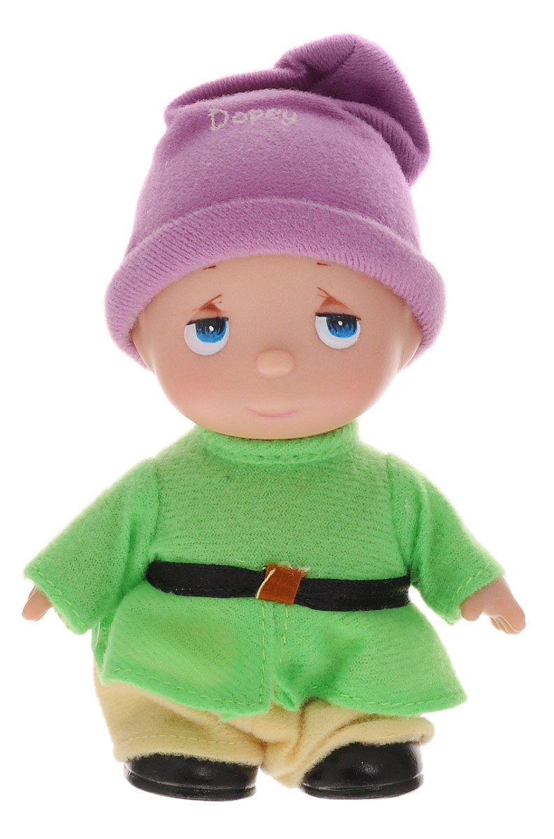 Precious Moments Мини-кукла Гном Простачок4826 Precious Moments Мини-кукла Гном Простачок4826Какие же милые эти куколки Precious Moments. Создатель этих очаровательных крошек настоящая волшебница - Линда Рик - оживила свои творения, каждая кукла обрела свой милый и неповторимый образ. Эти крошки могут сопровождать вас в чудесных странствиях и сделать каждый момент вашей жизни незабываемым! Мини-кукла Гном Простачок одета в бежевые штанишки, кофту светло-зеленого цвета и сиреневый колпак. Волосы и борода у гномика белые. У мальчика большие и грустные синие глаза. Руки и голова подвижны. Благодаря играм с куклой, ваша малышка сможет развить фантазию и любознательность, овладеть навыками общения и научиться ответственности. Порадуйте свою принцессу таким прекрасным подарком!