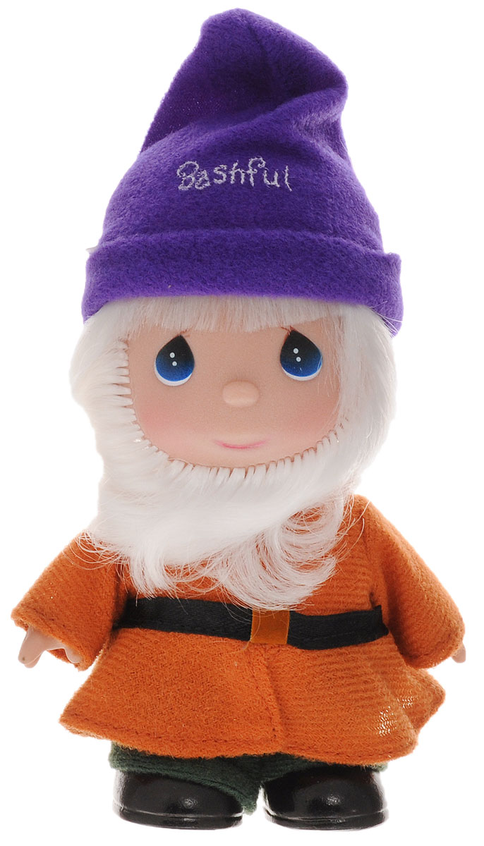 Precious Moments Мини-кукла Гном Скромник4829 Precious Moments Мини-кукла Гном Скромник4829Какие же милые эти куколки Precious Moments. Создатель этих очаровательных крошек настоящая волшебница - Линда Рик - оживила свои творения, каждая кукла обрела свой милый и неповторимый образ. Эти крошки могут сопровождать вас в чудесных странствиях и сделать каждый момент вашей жизни незабываемым! Мини-кукла Гном Скромник одета в зеленые штанишки, кофту с черным поясом и колпак. Волосы и борода у гномика белые. У мальчика большие и грустные синие глаза. Руки и голова подвижны. Благодаря играм с куклой, ваша малышка сможет развить фантазию и любознательность, овладеть навыками общения и научиться ответственности. Очаровательная куколка принесет радость и подарит своей обладательнице мгновения нежных объятий.